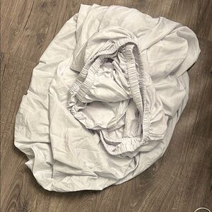 Mainstays Soft Gray Fitted Sheet